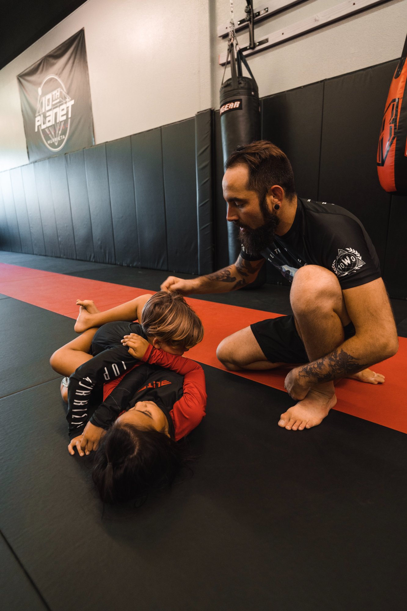 No-gi BJJ training