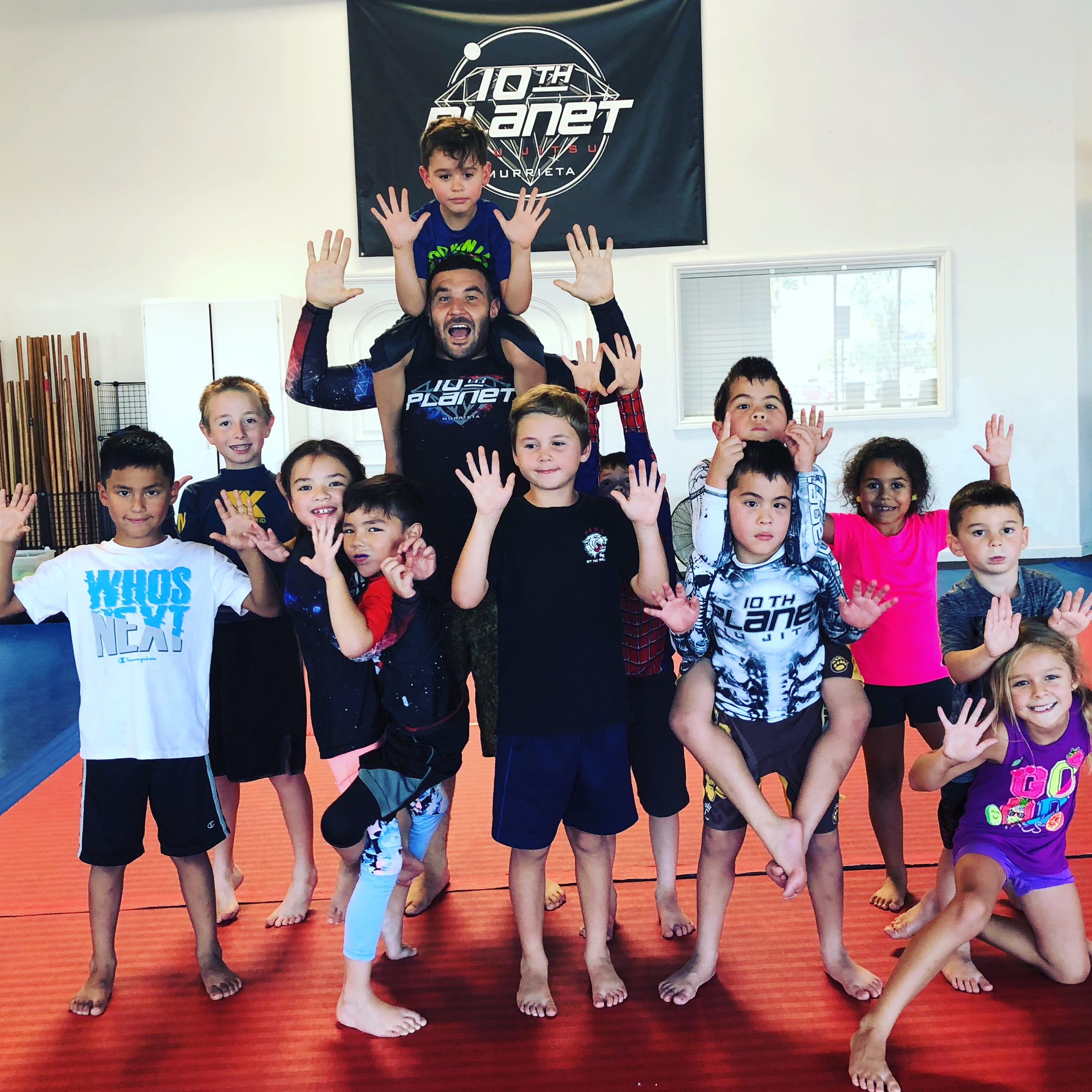 10th Planet Murrieta littles jiu jitsu training photo